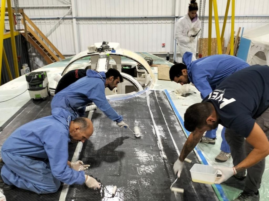 Composite Restoration of a Vendée Globe Legend