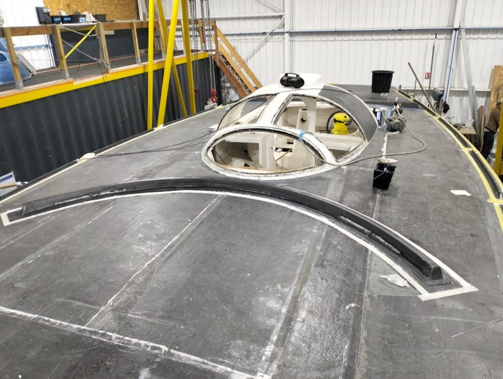 Composite Restoration of a Vendée Globe Legend